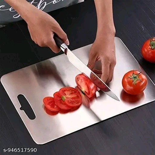 Premium Stainless Steel Chopping Board for Kitchen | Hygienic, Rust-Free & Durable Cutting Board